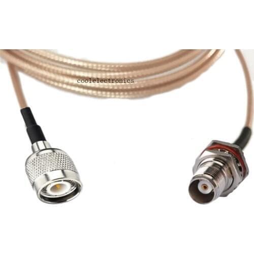 TNC Female O-ring to TNC male Plug RF Pigtail Coaxial Cable RG316 1m 2m 3m 5m 10m