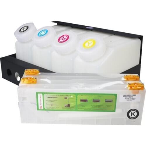 Continuous Ink System For Eco Solvent Printer Ciss Ink Tank System(4 ink bottles + 4 ink cartridges)
