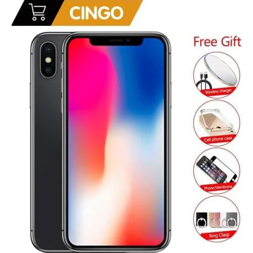 Original Apple iPhone X Face ID 5.8 inch 3GB RAM 64GB/256GB ROM Hexa Core iOS A11 12MP Dual Back Camera 4G LTE Unlock iphonex