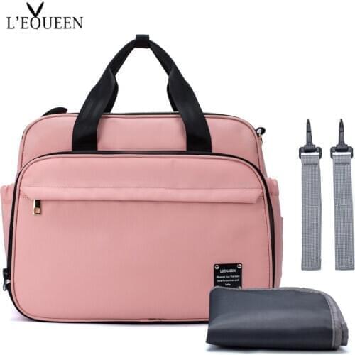 Widen Diaper Bag Handbag Messenger bag Maternal Backpack Multifunctional Foldable Baby Crib Stroller Bag Baby Sleeping Bed
