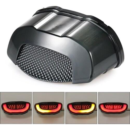 Motorcycle 12v LED Taillight Brake Turn Signal Tail Light Integrated Lamp For Honda CB650R CBR650R CB300R CB150R