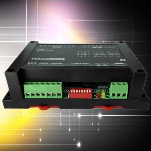 Transistor Switch Quantity Isolation Output Digital Input Module RS485 MODBUS RTU Communication Protocol