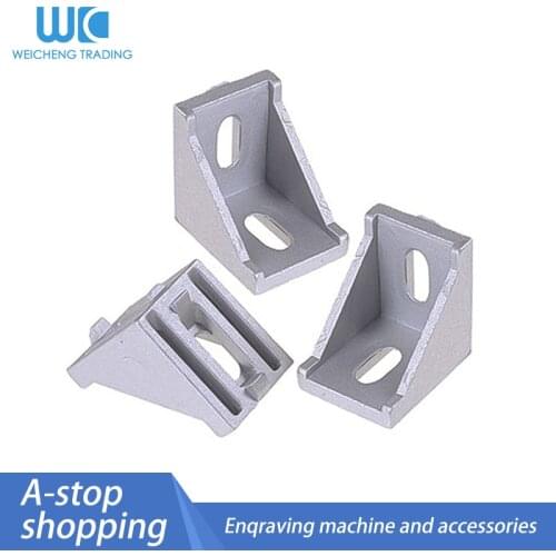 Corner fitting angle aluminum connector bracket fastener 3030 series industrial aluminum profile corner code