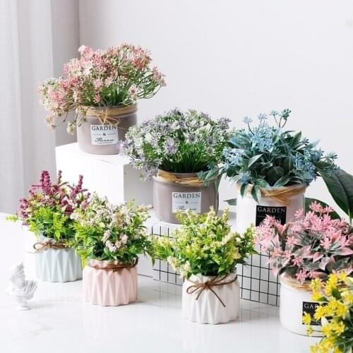 Display Rather Than For Use Home Furnishing Ornaments A Living Room Windowsill Simulation Fleshiness Botany Small Pot Culture