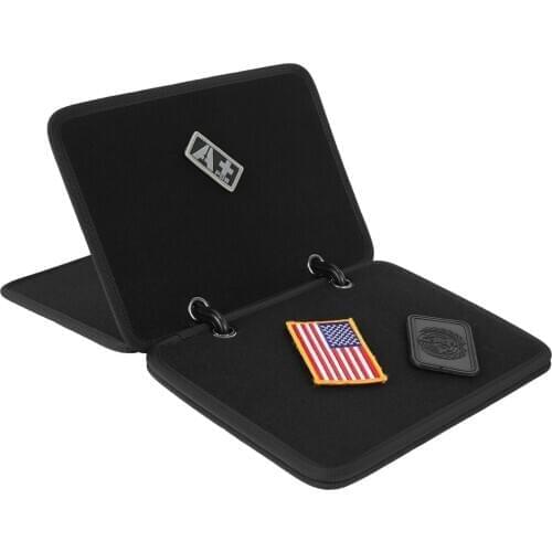 Military Patch Board DIY Patch Display Frame Tactical Military Cloth Patch Holder Board Chapter Paste Pad Patches Tool Organizer