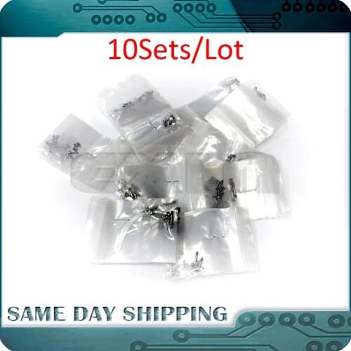 10Sets (100Pcs)for Apple Macbook Air 11" 13" A1369 A1370 A1466 A1465 Lower Bottom Cover Screws Set 2010 2011 2012 2013 2014 2015
