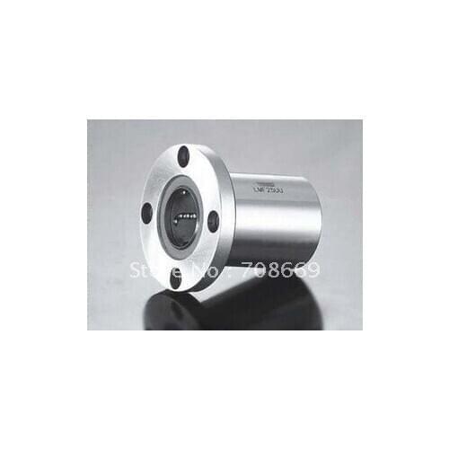 2pcs LMF20UU 20mm Flang Linear Bearing Router Shaft Bearing CNC