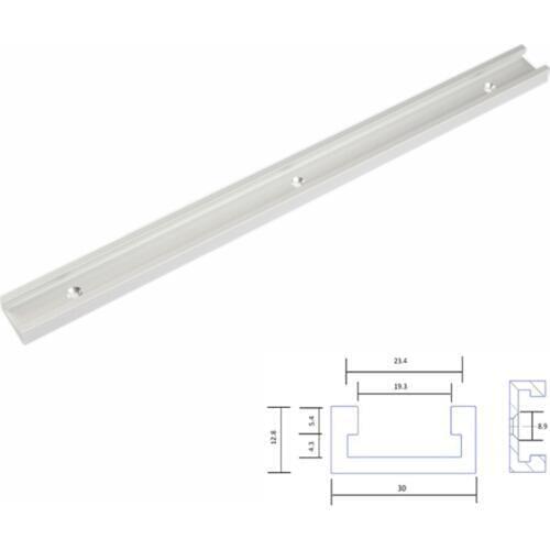 300/400/500/600/800/1000mm Standard Aluminium T-track,Miter Track/Slot for Router Table Woodworking DIY Tool