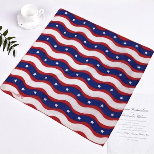 American Flag Bandana Headband USA Flag Bandana USA Apparel US Bandana