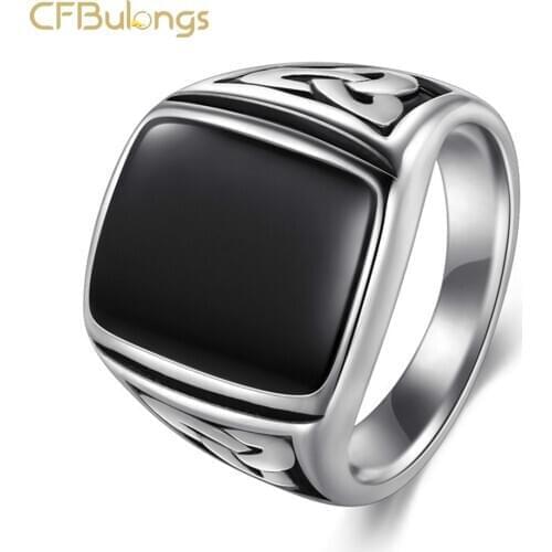 Серебряные кольца для мужчин CFBulongs China At AliExpress