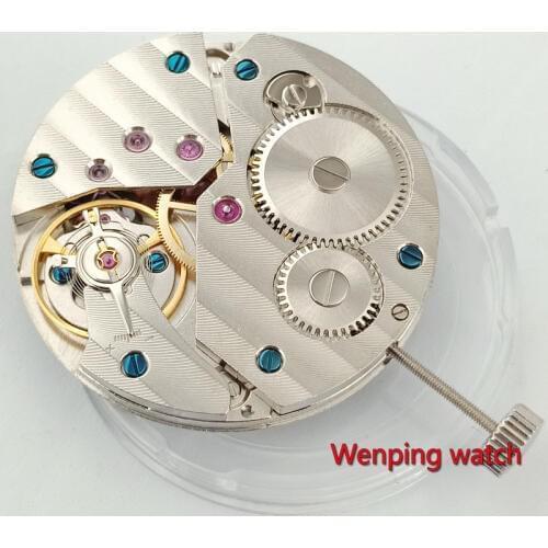 PARNIS watch movement 17 Jewels mechanical Asia 6497 Hand-Winding movement fit for mens watch wrist watch men P29