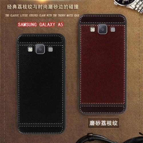 Cover for Samsung galaxy A5 Duos A5000 SM-A5000 Funda 5.0" Soft Black silicone Coque for Samsung galaxy A5 A500 F SM-A500F Cases