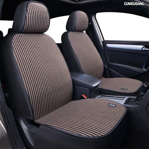 CUWEUSANG 12V Heated car seat cover for Chevrolet all models aveo lacetti sonic spark equinox Cruze Epica Malibu captiva seat