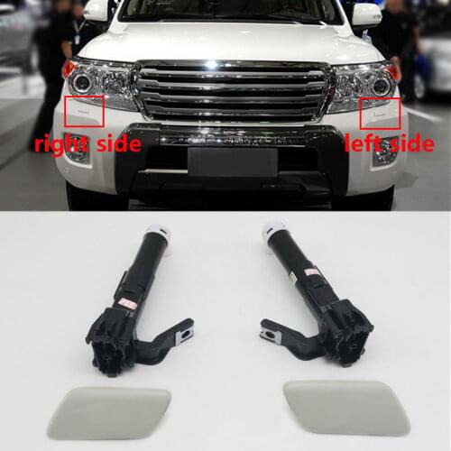For Toyota LAND CRUISER 200 2012 2013 2014 2015 Auto Head Light Lamp Washer Spray Nozzle Jet Pump Actuator with Cover Cap