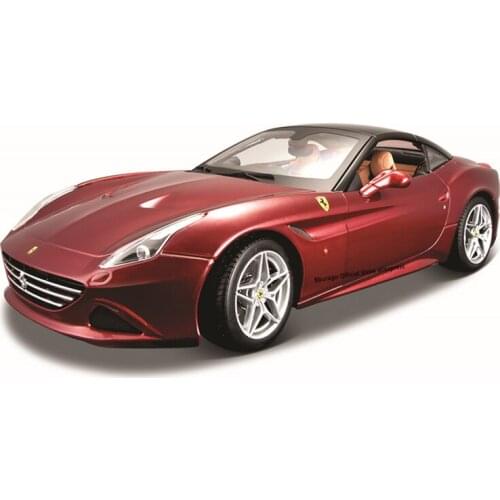 Bburago 1:18 Hardcover Edition FERRARI CALIFORNIA T (CLOSED TOP) Car Static Die Cast Vehicles Collectible Model Car Toys