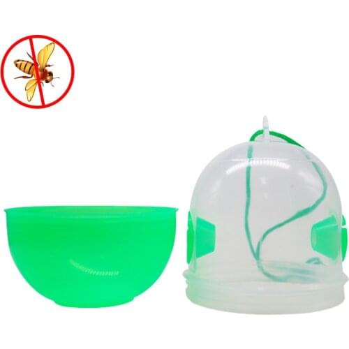 4Pcs Fruit Fly Trap Killer Plastic Drosophila Trap Fly Catcher For Home Farm Orchard Mosquitoes Pest Catcher Pest Insect Control