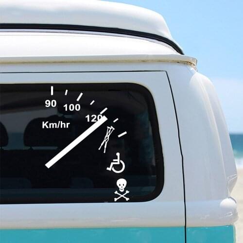 Cute Speedometer Car Stickers The Car Beautiful Car Stickers Vinyl Decal Personality Waterproof Accessories Vinyl Decal