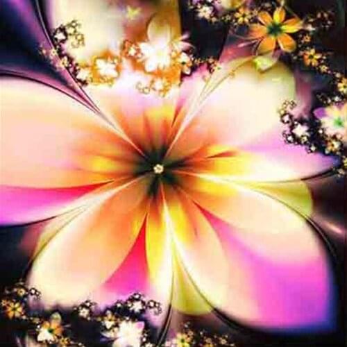 Color flower Full square/round 5D DIY diamond painting Embroidery Pattern 3D Cross stitch kits mosaic wall stickers