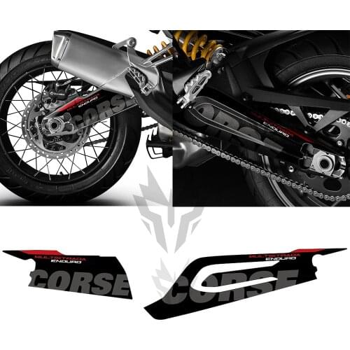 Motorcycle Swingarm Decal Protective Stickers For Ducati Multistrada 1200 1260 Enduro 2014 2015 2016 2017 2019