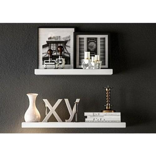 2 piece Rack Wall Rack Bookshelf Library Rack Depth 20cm Width 60cm Living Room Kitchen Use On Shelf the Wall