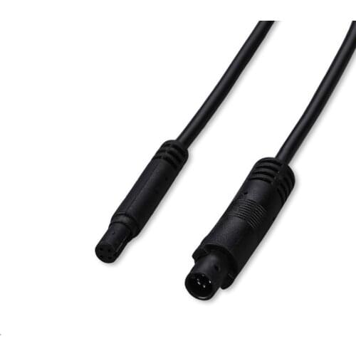 Reversing camera extension cable 4pin core male to female rear view video line driving recorder line 2m
