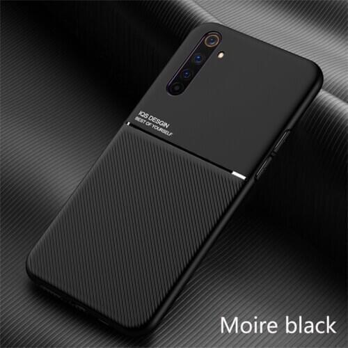 Ultra-Thin Magnetic Case For Oppo Realme 6 5 Pro Q X Xt X2 K1 K3 K5 A3 S A5 A7 A9 2020 R15X Reno Ace Car Holder Soft Cover Shell