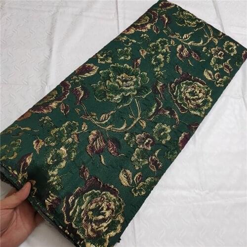 Embroidered Brocade Lace Fabric for Wedding Party High Quality African Jacquard Fabric Lace Nigerian French Tulle Lace