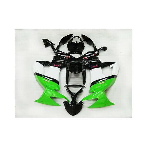 Wotefusi Motorcycle ABS Bodywork Fairing Full Set For Ninja ZX 10R 2008 2009 (C)