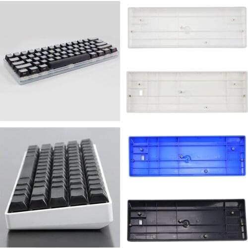 60% Mechanical Keyboard Shell Case Frame DIY Component Compatible with GH60 POKER2 FACEU 60 for Gaming and Productivity