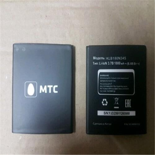 1800mAh Battery For MTS MTC Smart Sprint 4g KLB180N345 T45 mobile phone Batteries + track code