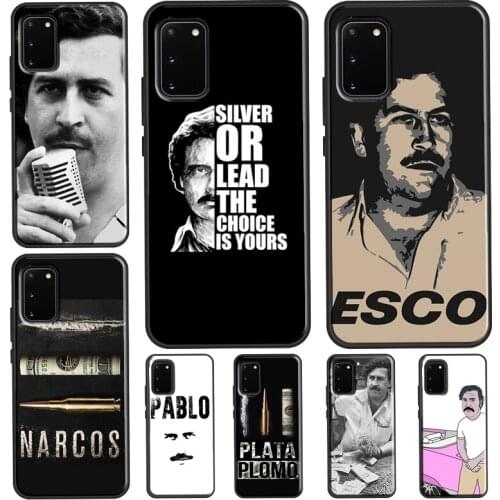Pablo Escobar Narcos For Samsung Note 20 Ultra Note 10 Plus Case For Galaxy S21 S8 S9 S10 Plus S20 FE Coque