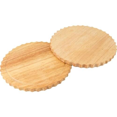 Wooden Cutting Board Beef Plate Kitchen Bread Cake Fruit Serving Tray