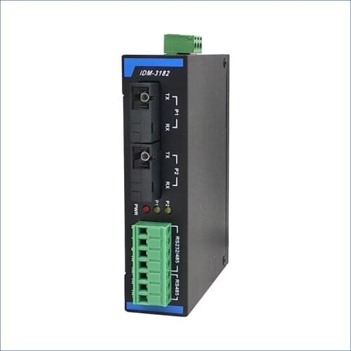 Bidirectional 485 fiber self-healing ring optical terminal machine ring network RS232/485 to fiber transceiver repeater optical