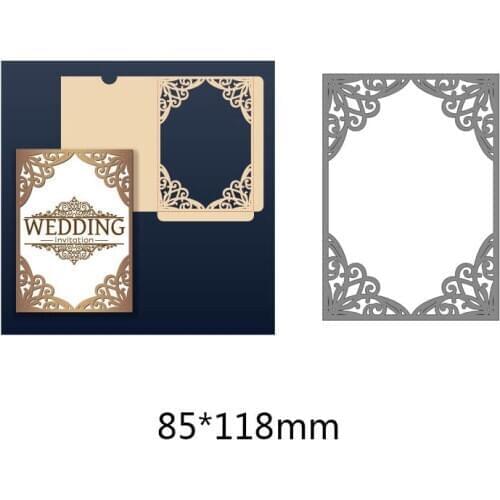 Lacework frames and covers Metal steel Cutting Dies flower DIY Scrapbook Album Paper Card Crafts Stencil Scrapbooking stamps