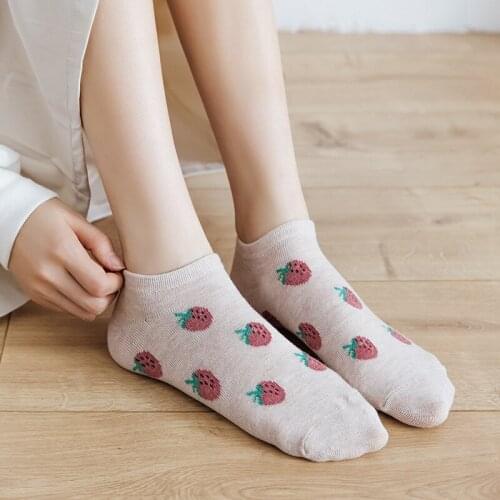 1PC Spring and autumn socks childrens cartoon Japanese Cute Cotton Socks summer thin shallow mouth Korean ship