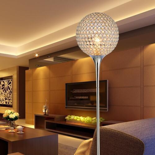 New Modern Floor Lamps Novelty crystal Decor Lamp E27 110-220V