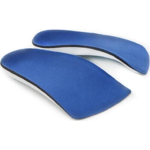 3/4 Length Orthotics Arch Pain Relief Support Shoe Insoles Inserts Cushion