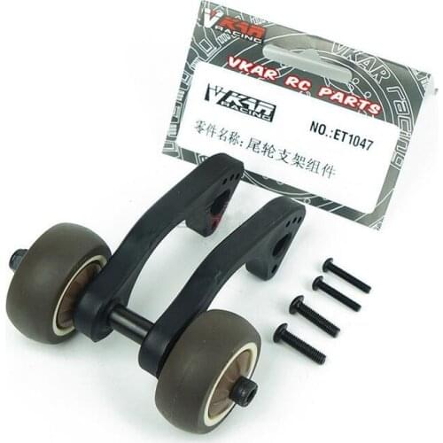 Rise head wheelie bar with 2 wheel for VKAR BISON Racing RC Monster truck ET1047