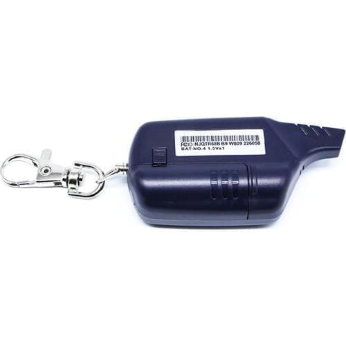 B9 Starline LCD Remote Controller For Two Way Car Alarm Starline B9 Twage Keychain Russian Version alarm starline b9