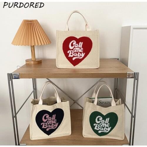 PURDORED Women's Fur Bags