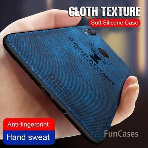 Luxury Cloth Texture Full Shockproof Case For Xiaomi Mi 8 SE A1 A2 3 Pattern Back Cover For Xiaomi Mi8 5X 6X Soft Silicone Case