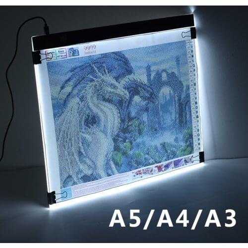 A5/A4/A3 LED Light Pad for diamond painting Artcraft Tracing Light Box Copy Digital Tablets Painting Writing Drawing Tablet