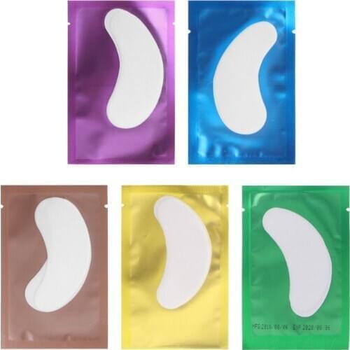 1 Pair Eyelash Pad Patch Eye Pads Lint Lashes Extension Mask Eyepads for Women