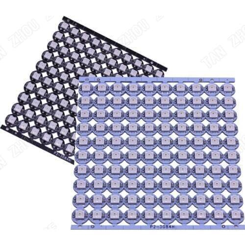 4 pin ws2812b led chip with dc5v smd5050 rgb heatsink ws2811 ic built-in led granule for individually complete addressable coolr