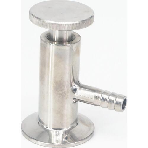 8mm/10mm Barbed Ferrule O/D 25.4mm/50.5mm 304 Stainless Steel Sanitary Sampling Valve
