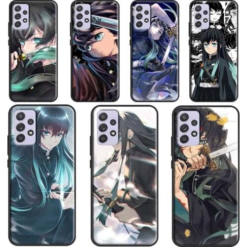 Muichiro Tokito Kimetsu no Yaiba anime Case For Samsung A72 A52 A42 A32 A12 A70 A50 A40 A30 A10 A20 S A11 A41 A51 A71 A21S Cover