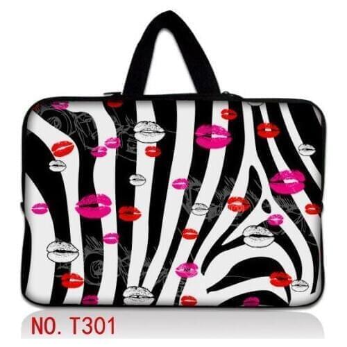 Zebra Lips Laptop Sleeve For MacBook Pro 13 Case Laptop Bag Cover 13.3 11.6 12.3 15.4 Bag For Mac Book Air Notebook Case Bags