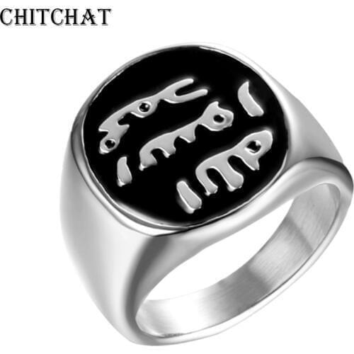 Золотые кольца для мужчин CHITCHAT China At AliExpress