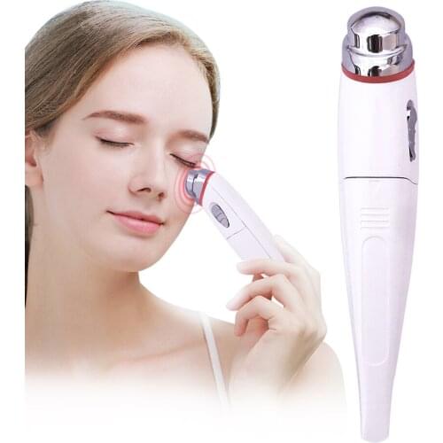Electric Eye Massager Vibration Anti Age Eye Wrinkle Massager Dark Circle Removal Portable Eyes Care Thermotherapy Massage