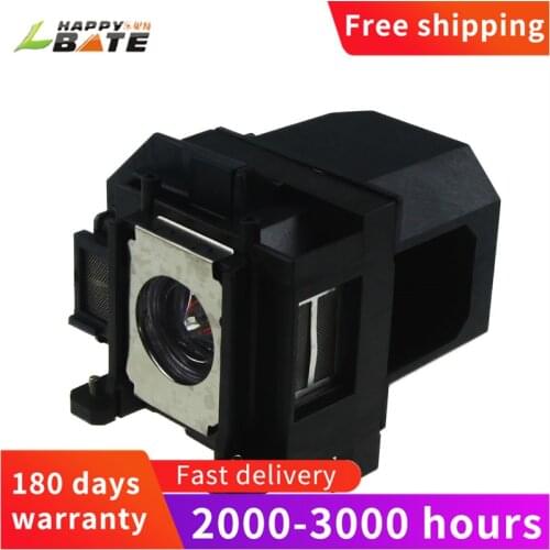 HAPPYBATE Compatible Lamp with Housing ELPLP53 V13H010L53 for EB-1910/EB-1915/EB-1920W/EB-1925W for lamp projector